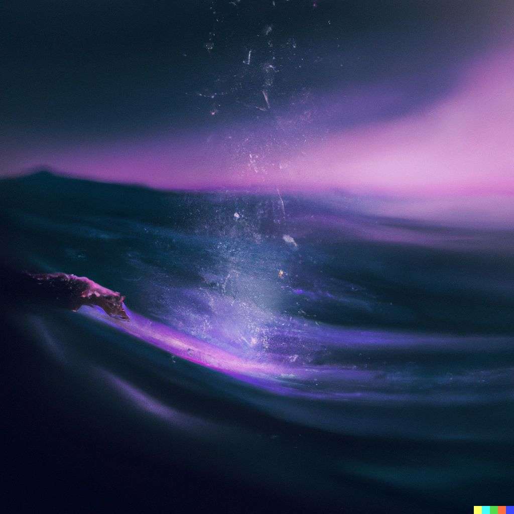 the discovery of gravity, digital art, ethereal